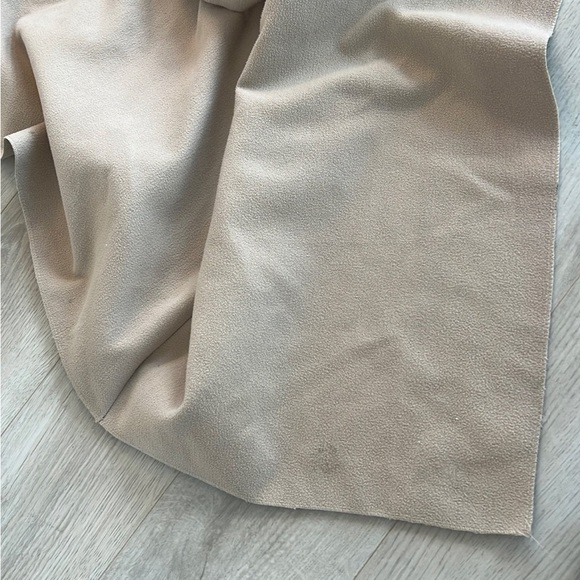 Camel Light Tan Soft Belted Trench Coat - Picture 12 of 12